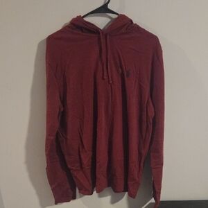 Men's Polo by Ralph Lauren Maroon Hoodie